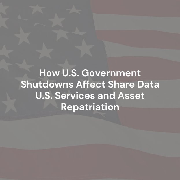 Share Data - How U.S. Government Shutdowns Affect Share Data U.S. Services and Asset Repatriation